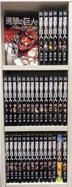進撃の巨人 全34巻セット+関西弁編1