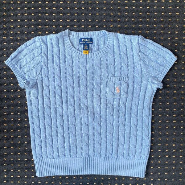POLO RALPH LAUREN ラルフローレン 半袖 ケーブルニット