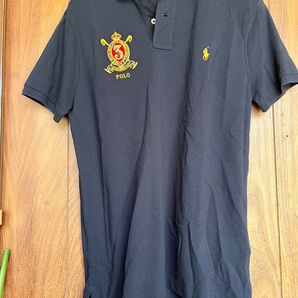 POLO RALPH LAUREN ポロシャツ ネイビー 3 刺繍