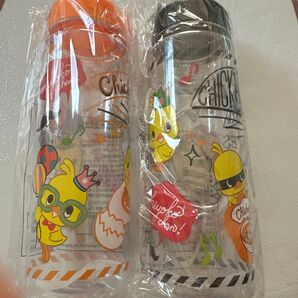【未開封品】チキンラーメン オリジナルクリアボトル(500ml) 2本セット