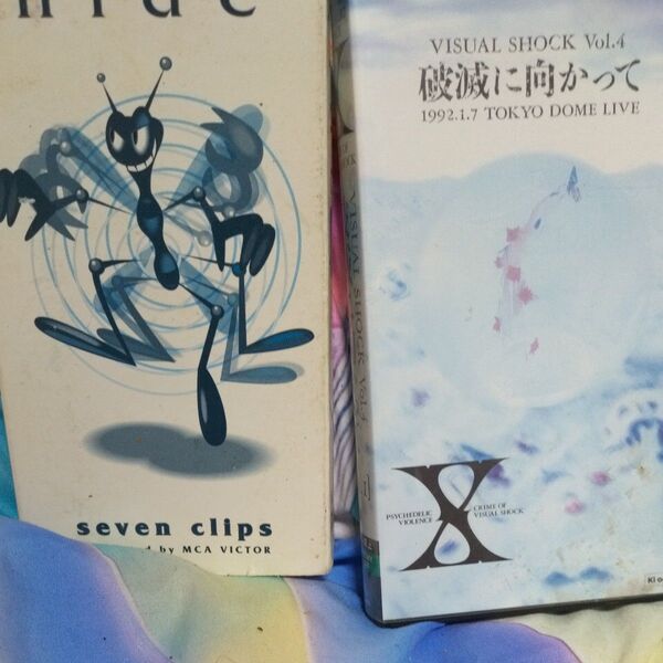 X JAPAN/hide ビデオ 2点セット