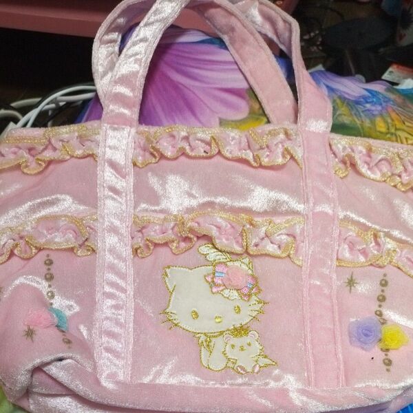 チャミーキティちゃん トートバッグ ピンクレア