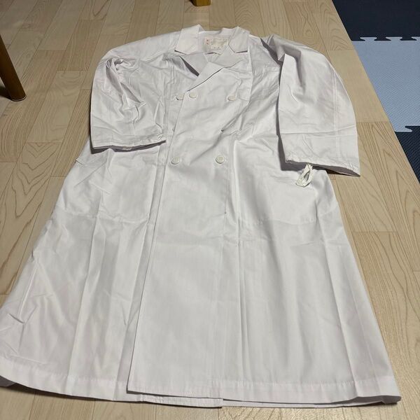 調理衣 和食 白衣 長袖 女性用 Lサイズ