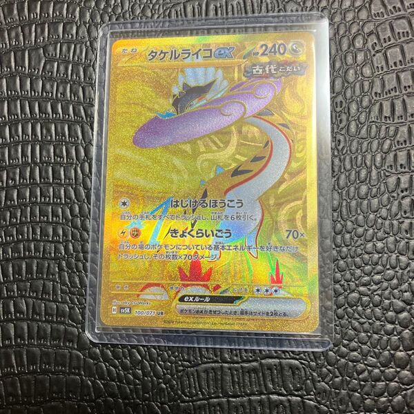 ポケモンカード タケルライコex SAR スペシャルアート