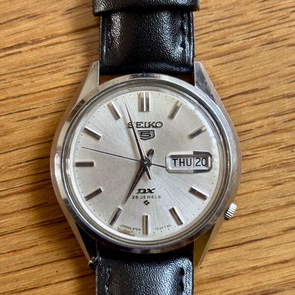 セイコー5 DX デイデイト 25J 名機Cal.6106搭載 1967年 SEIKO 自動巻きseiko