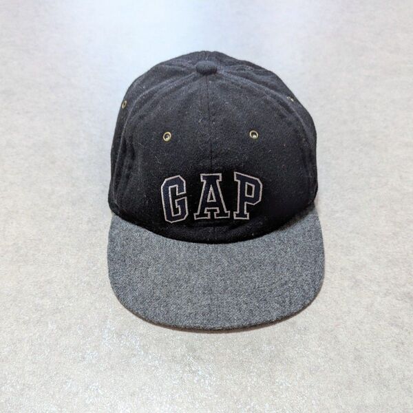 Old Gap 6Panel Logo Wool Baseball Cap