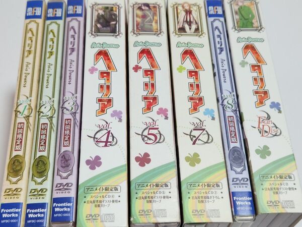ヘタリア Axis Powers アニメ DVD 6巻ぬけ