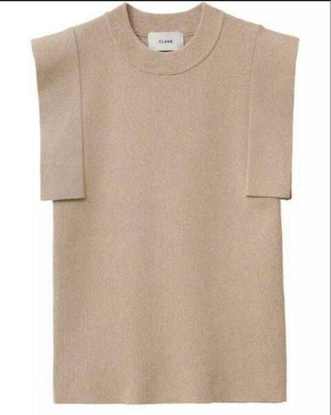 CLANE SQUARE SLEEVE KNIT TOPS