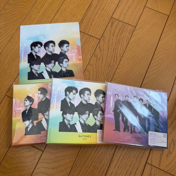 SixTONES CITY 3形態 CD アルバム