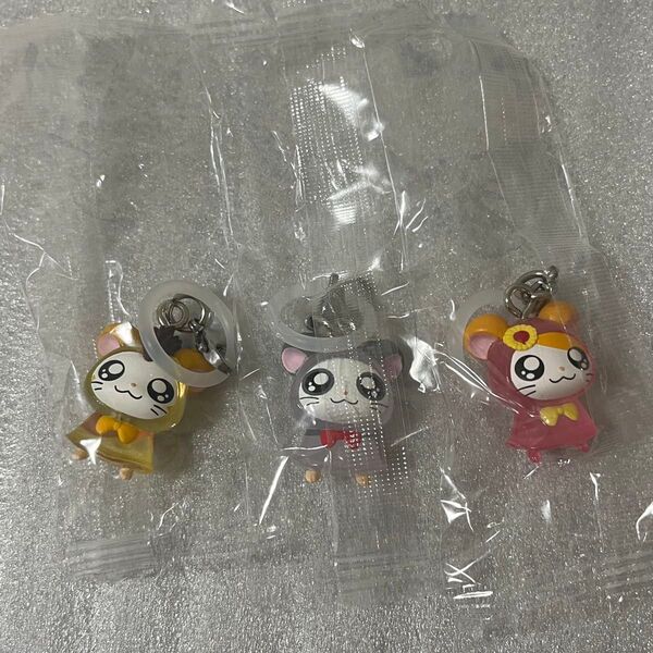とっとこハム太郎 めじるしアクセサリー ちゅりー! ハム太郎、トンガリくん、パンダくん ガチャ カプセルトイ キーホルダー