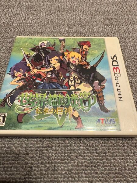 3DS 世界樹の迷宮 Ⅳ 伝承の巨神