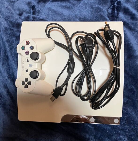 SONY PlayStation3 CECH-2500A 本体一式 ホワイト+ソフト6本ソフト