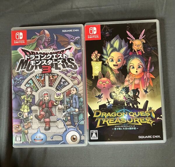 ドラゴンクエストモンスターズ3 & トレジャーズ 2本セット
