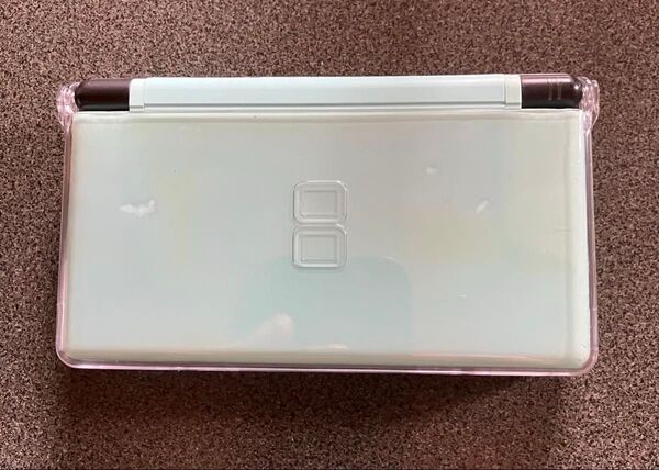 ニンテンドーDS lite 本体アイスブルー 充電器 ハードクリスタルカバー
