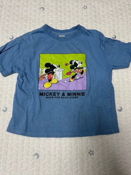 しまむら リトシー3th ディズニー ミッキーTシャツ100