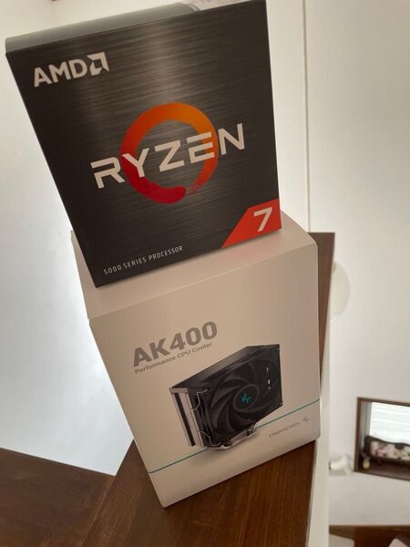 ryzen5700X MSI B550 CFDメモリ8G×2 AK400 4点セット
