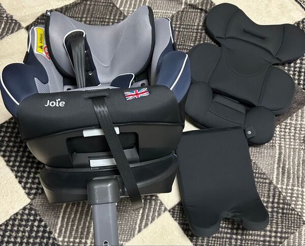 【Joie】チャイルドシート Arc 360° ブラック/ネイビー ISOFIX【美品】