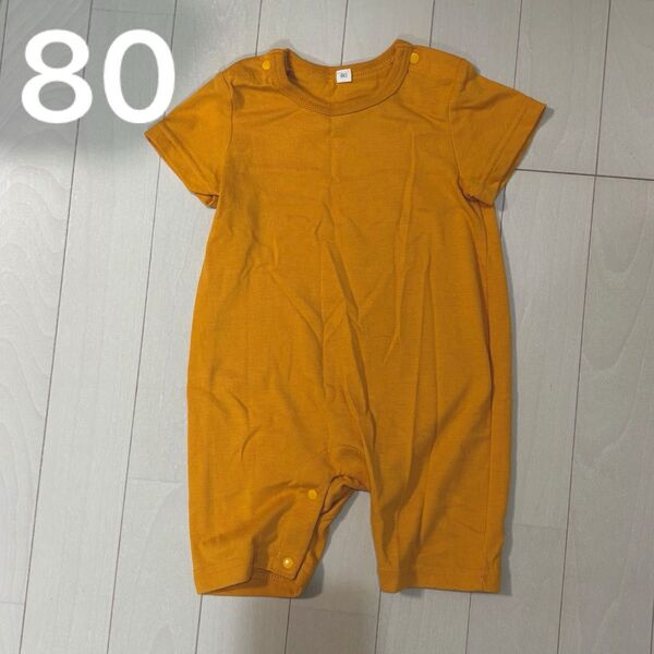 ベビー 半袖 ロンパース 80サイズ 西松屋