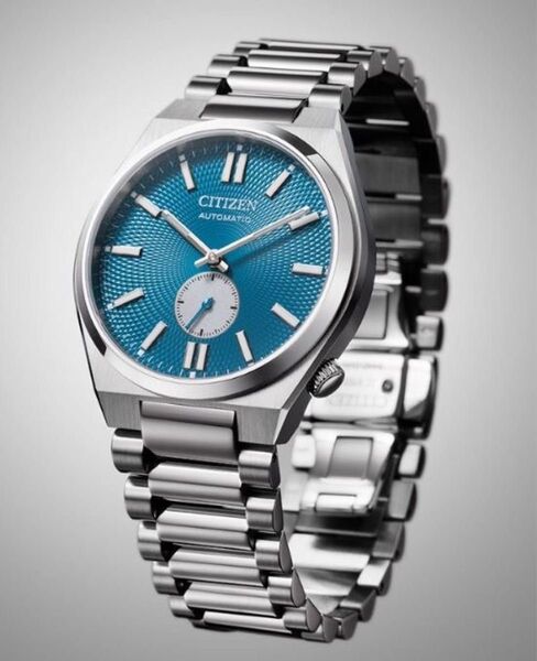 CITIZEN 自動巻き腕時計 ブルー シチズンツヨサ NK-5010