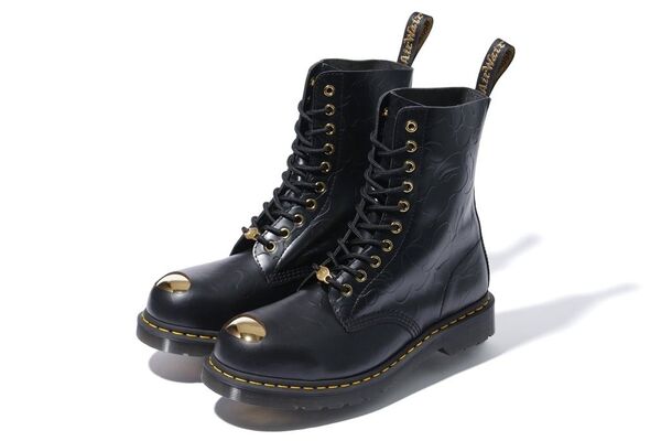 アベイシングエイプ ブーツ Dr.Martens × BAPE BY A BATHING APE 27cm ミリタリーブーツ
