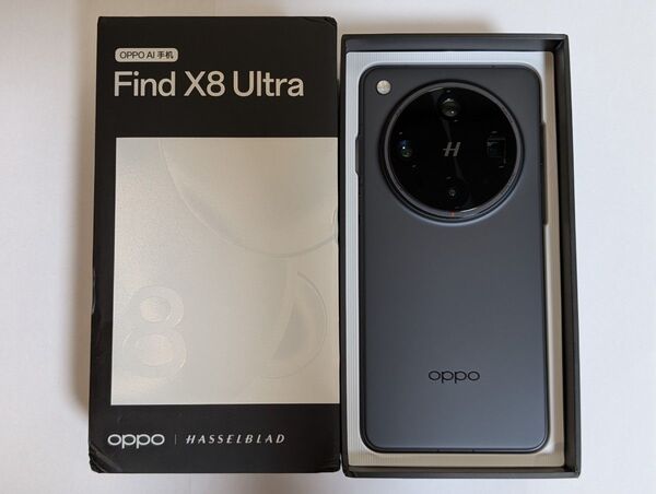 【新品同様品】OPPO Find X8 Ultra 256/12GB ブラック