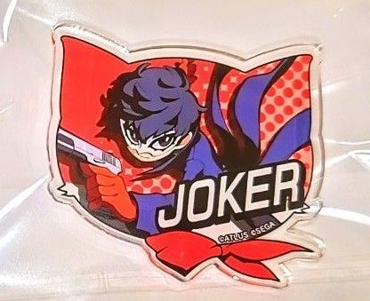 ペルソナ5 タクティカ ナンジャタウン アクリルネームバッジ ジョーカー 雨宮蓮