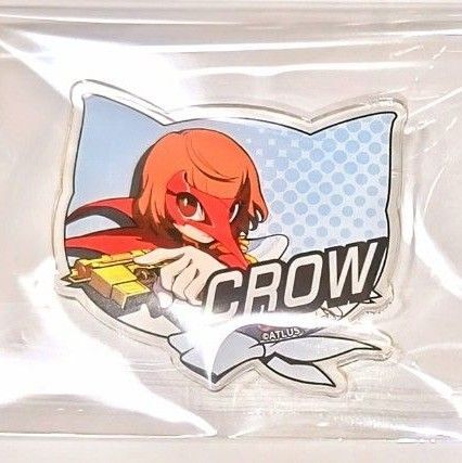 ペルソナ5 タクティカ 明智吾郎 クロウ アクリルネームバッジ ナンジャタウン