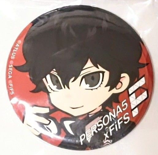 ペルソナ5×FiFS 雨宮蓮 ジョーカー SD 缶バッジ