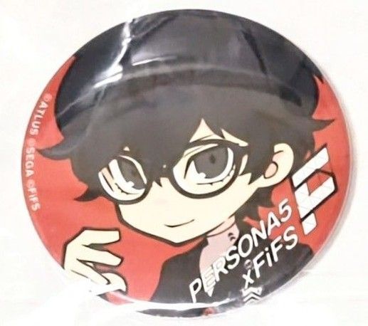 【セール中!!】ペルソナ5×FiFS 雨宮蓮 ジョーカー SD シークレット 缶バッジ