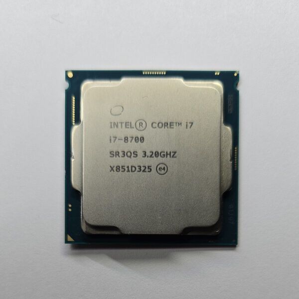 Intel Core i7 8700 CPU