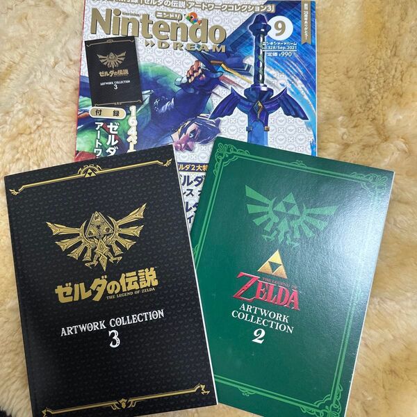 ニンテンドードリーム ニンドリ ゼルダの伝説 アートワークコレクション 2&3