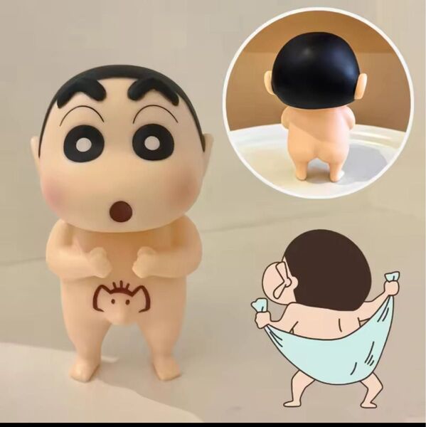 クレヨンしんちゃん フィギュア レア ゾウさん 野原しんのすけ ソフビ 人形