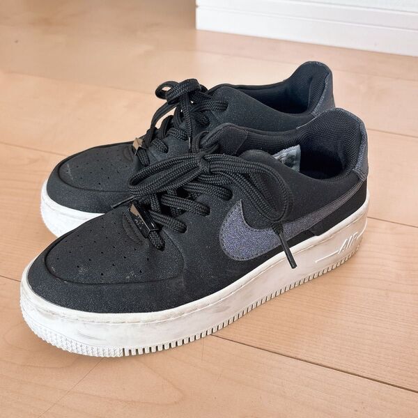 NIKE WMNS AIR FORCE 1 SAGE LOW セージ ラメ