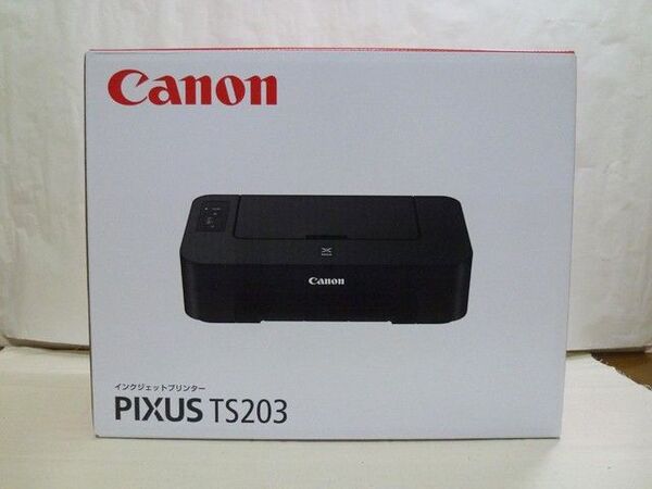 TS203 キャノン プリンター canon PIXUS キヤノン インクカートリッジ(BC-345、BC-346)なし ピクサス