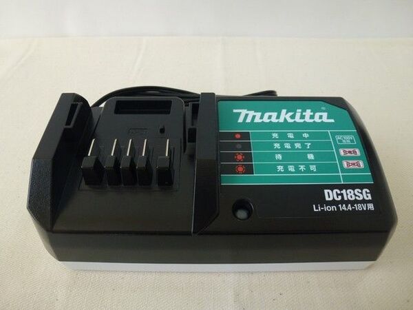DC18SG マキタ純正 バッテリー充電器 BL1415G BL1420Gなど用 14.4V makita MTD001DSXより