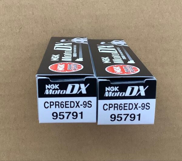 NGK CPR6EDX-9S 95791 Moto DX 2個セット 新品未使用 スパークプラグ