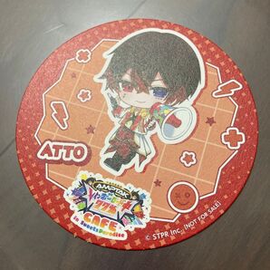 AMPTAKxCOLORS アンプタックカラーズ あっとくん スイーツパラダイス コラボ コースター