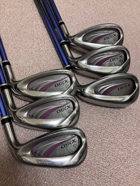 ゼクシオ11 レディース Aシャフト 6本セット