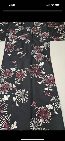 最終価格!★美品★BANKANバンカン★洗える着物★ブラック色