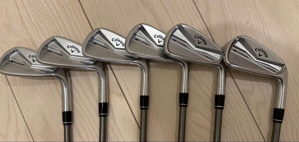 キャロウェイ X フォージド スター アイアン 2024 6本セット X FORGED STAR SteelFiber i