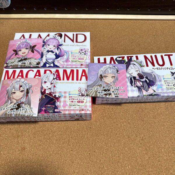 ホロライブ 湊あくあ 百鬼あやめ 紫咲シオン 外箱 マグネットシート
