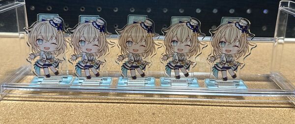 ホロライブ アクリルスタンド 風真いろは ブライト衣装 ガチャ
