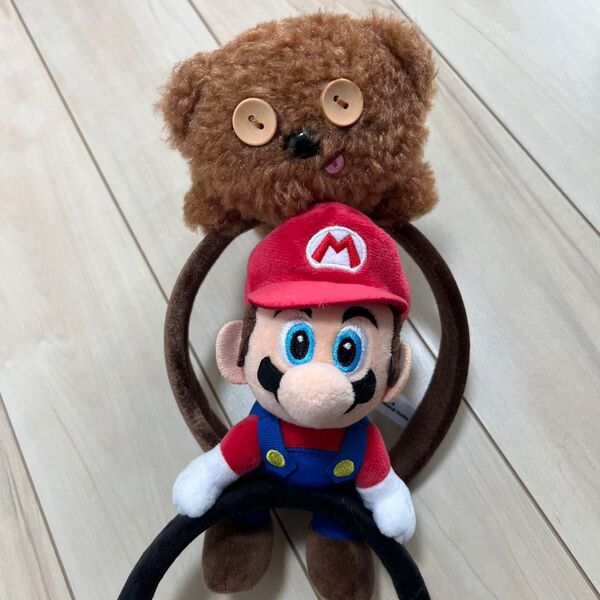 ユニバーサル カチューシャ コスプレ マリオ ティム