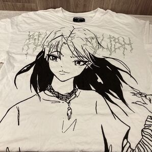 billie eilish × Bershka Tシャツ Lサイズ ビリーアイリッシュ ベルシュカ