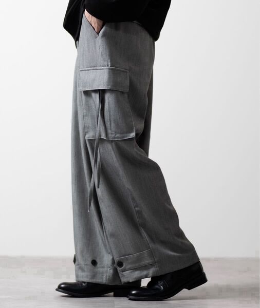 【CLEL】M-47Design TR Loose Parachute Pants/M-47デザインTRルーズ パラシュートパンツ