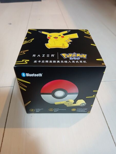 未使用 Razer pokemon コラボ モンスターボール ワイヤレスイヤホン ピカチュウ