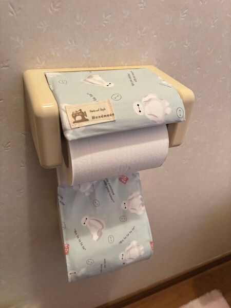 ハンドメイド トイレットペーパーホルダーカバー