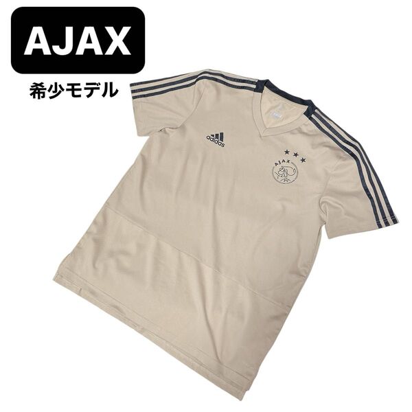 希少カラー アディダス アヤックス 刺繍ロゴ エンブレム サッカー ユニフォーム