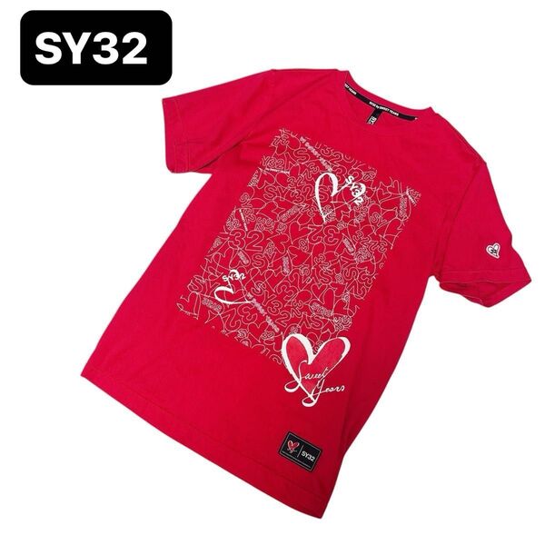 SY32 by SWEET YEARS オリジナルハート Tシャツ