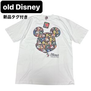 激レア 90s オールドディズニー ミッキー tシャツ デットストック 白 新品